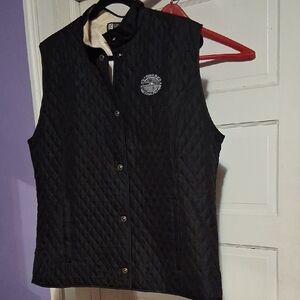 Gear For Sports Black Quilted Vest